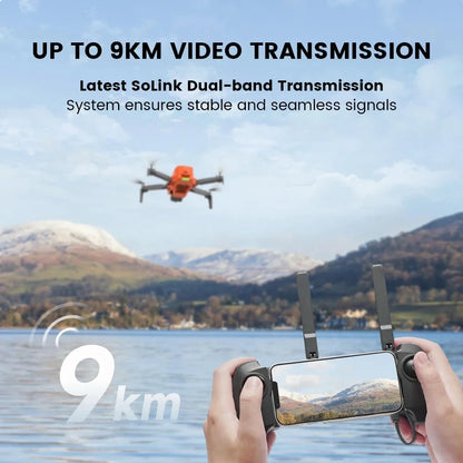 Fimi mini 3 2024 novo drone 4k 60fps ai super night video 9km faixa 3 eixos card