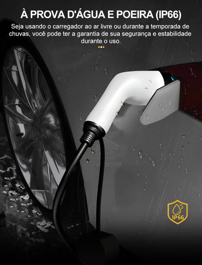 Carregador Carro Elétrico TAYSLA Tipo 2 7kW 32A Portátil EV Carregador 3.5kW