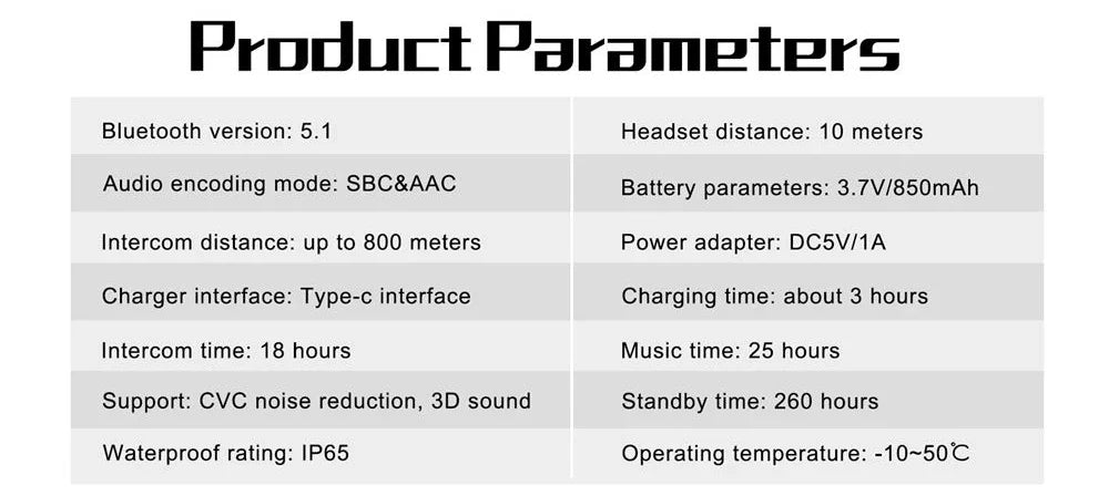 Fones bluetooth para moto a prova d'água ip67, para capacete da motocicleta