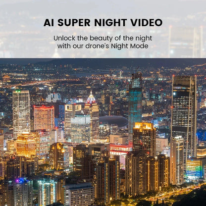 Fimi mini 3 2024 novo drone 4k 60fps ai super night video 9km faixa 3 eixos card