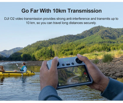 DJI Mini 3 Drone com RC ou RC-N1/Fair More Combo 4K HDR Video Drone Navio de tra