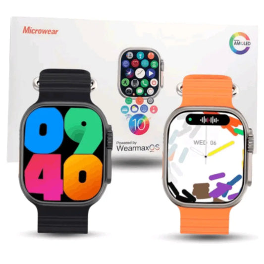 Smartwatch W69 Ultra Plus Tela Amoled Série 10 Microwear