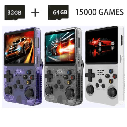 Game Portátil Retro R36S Plus 15 Mil Jogos