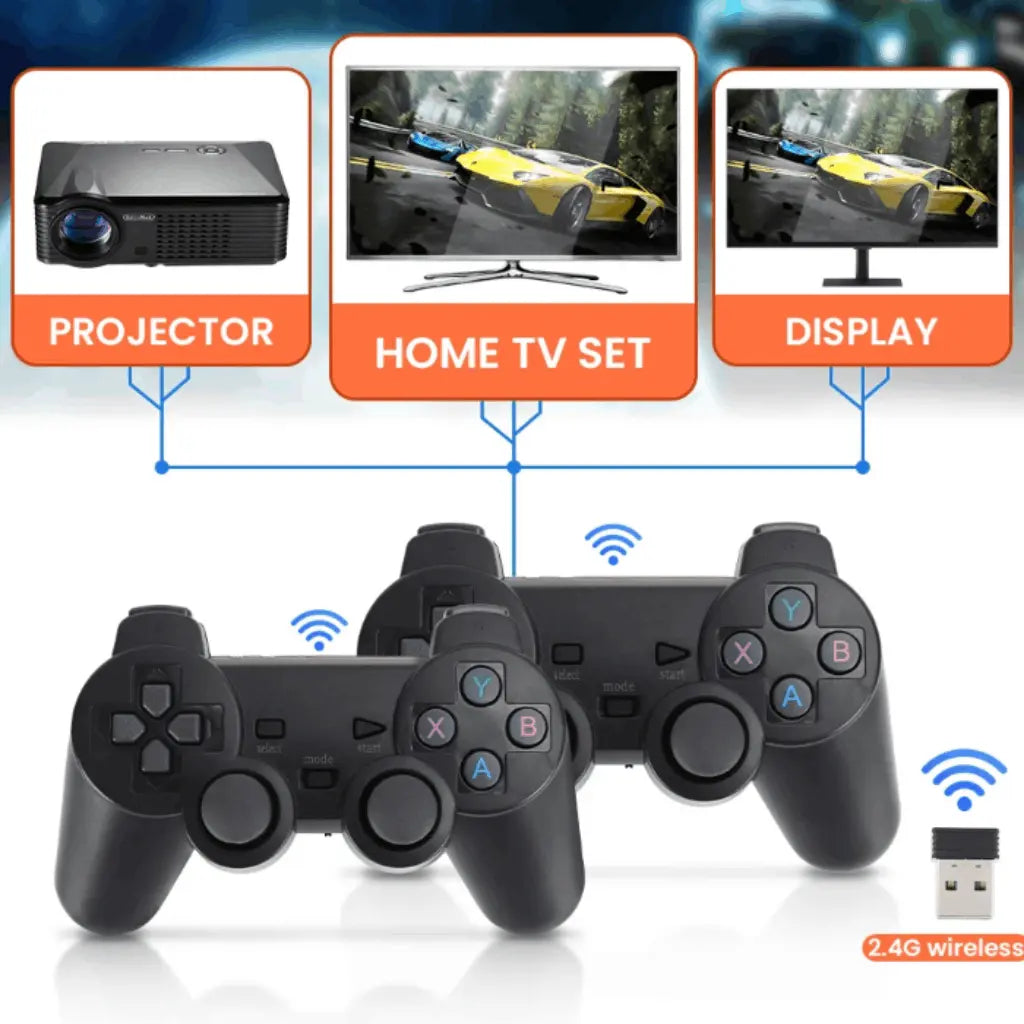 Vídeo Game Portátil Retrô X2 Plus HD 4K 35.000 Jogos