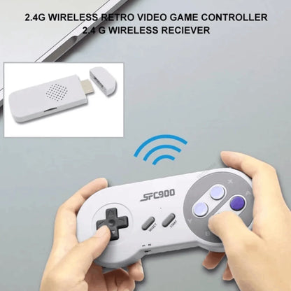 Game Console Retrô Super Nintendo 4K HD