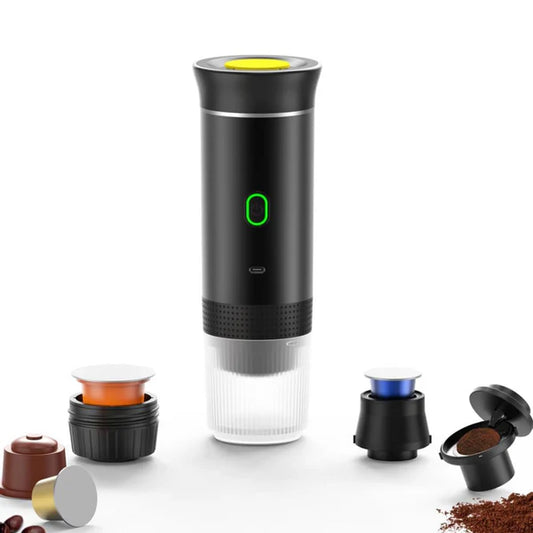 Café Go™ – A Cafeteira Elétrica Portátil 3 em 1 para Qualquer Lugar